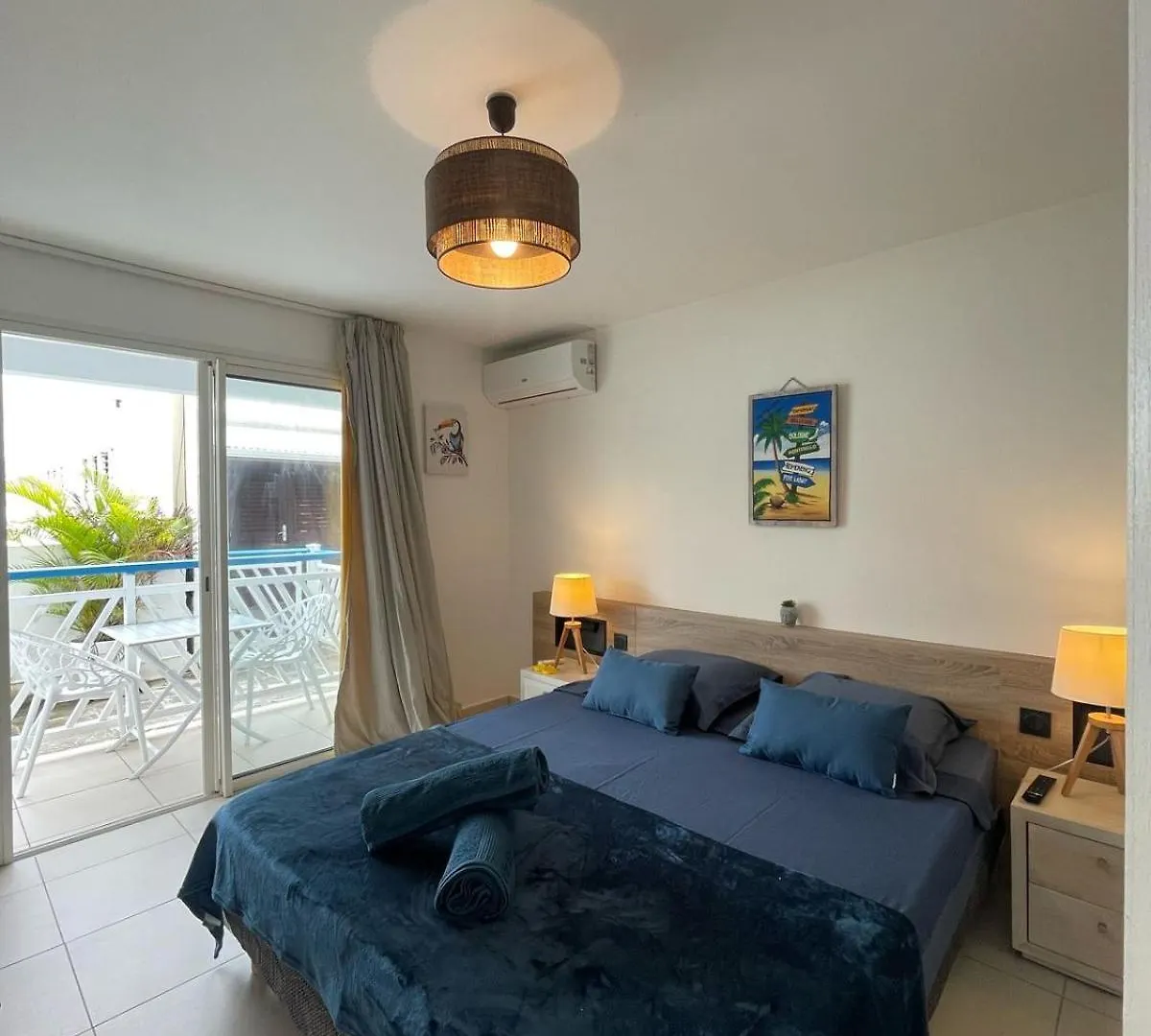 Studio Cosy Classe 2 Etoiles Ti'Nid Kreyol - Manganao Saint Francois - Detente Au Bord De La Plage Et De La Piscine Guadeloupe