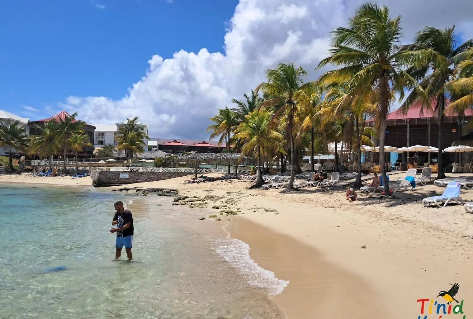 Studio Cosy Classe 2 Etoiles Ti'Nid Kreyol - Manganao Saint Francois - Detente Au Bord De La Plage Et De La Piscine Lägenhet Saint-Francois (Grande-Terre)