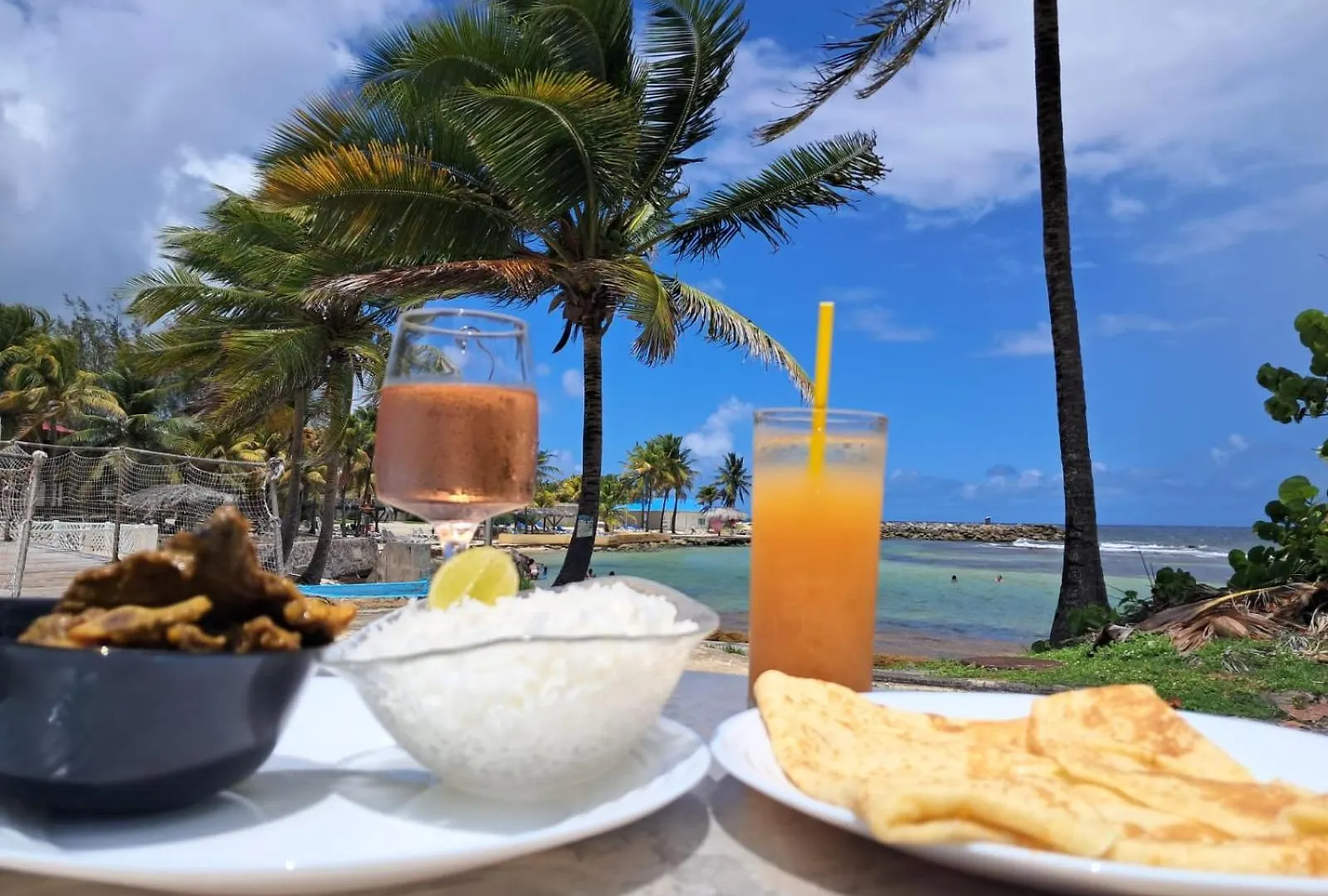 Lägenhet Studio Cosy Classe 2 Etoiles Ti'Nid Kreyol - Manganao Saint Francois - Detente Au Bord De La Plage Et De La Piscine Guadeloupe