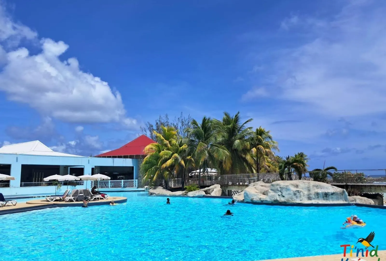 Studio Cosy Classe 2 Etoiles Ti'Nid Kreyol - Manganao Saint Francois - Detente Au Bord De La Plage Et De La Piscine