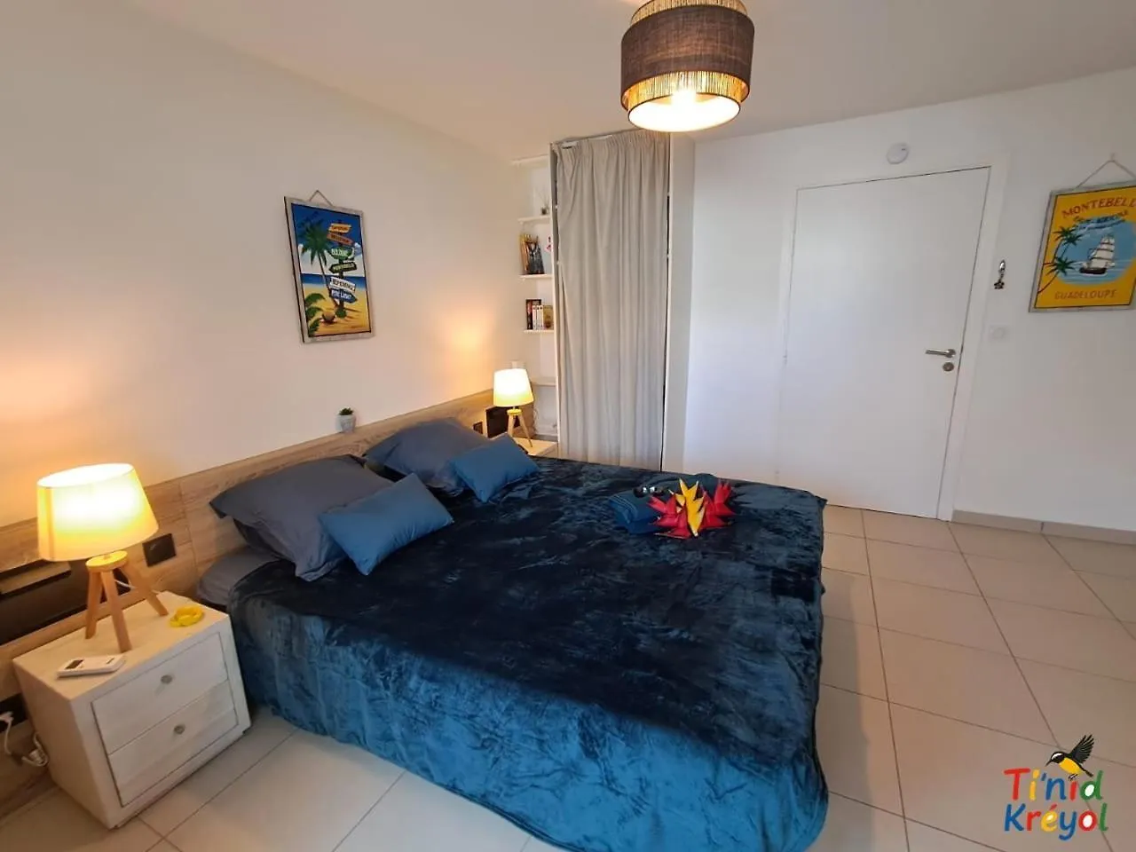 Studio Cosy Classe 2 Etoiles Ti'Nid Kreyol - Manganao Saint Francois - Detente Au Bord De La Plage Et De La Piscine Apartment Saint-Francois (Grande-Terre)